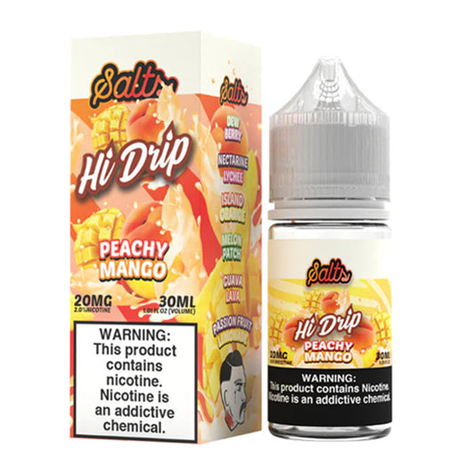Peachy Mango by Hi-Drip Salts Series 2x15mL with Packaging
