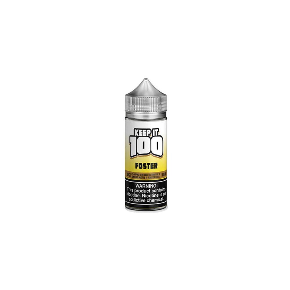 Foster by Keep It 100 Tobacco-Free Nicotine Series 100mL Bottle