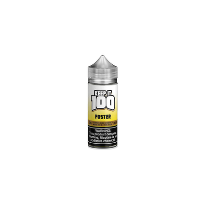 Foster by Keep It 100 Tobacco-Free Nicotine Series 100mL Bottle