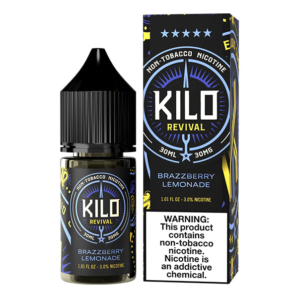 Brazzberry Lemonade by Kilo Revival Tobacco-Free Nicotine Salt Series 30mL with Packaging