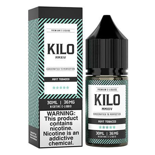 Mint Tobacco by Kilo Salt Series 30mL with Packaging