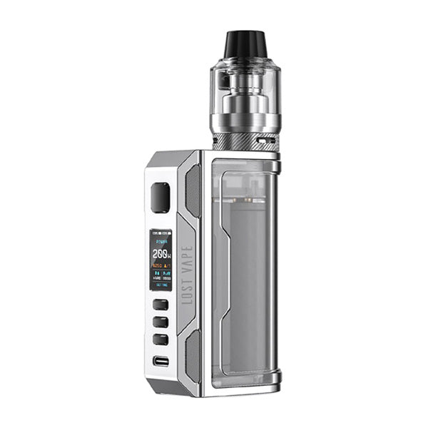 Lost Vape Thelema Quest 200W Kit Stainless Steel Clear