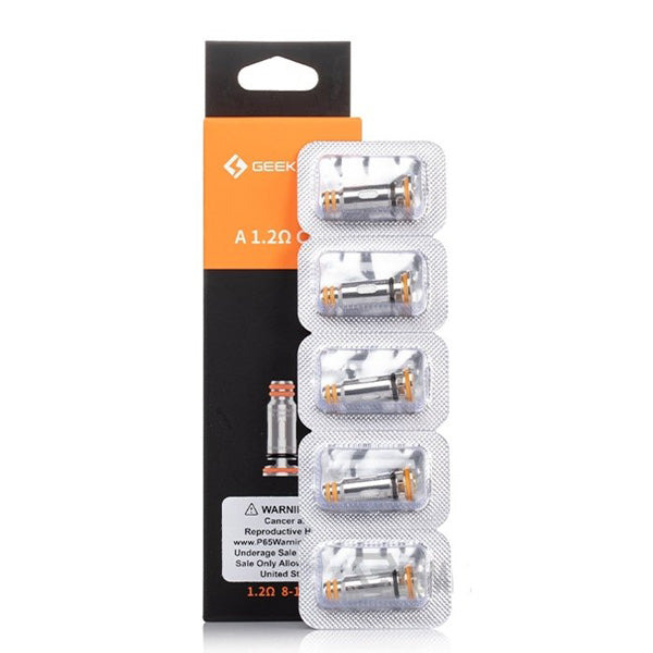 Geekvape A Series Coils 1.2ohm 5-Pack with Packaging
