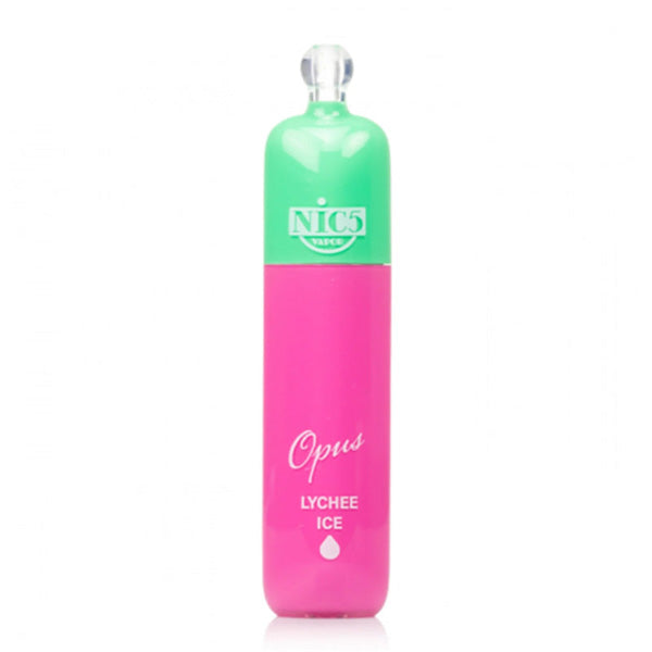 Nic5 Disposable | 2500 Puffs | 6.5mL Lychee Ice