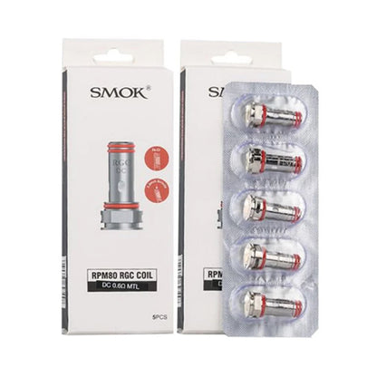 SMOK RGC Conical Mesh Coils 0.6ohm  5-Pack with packaging