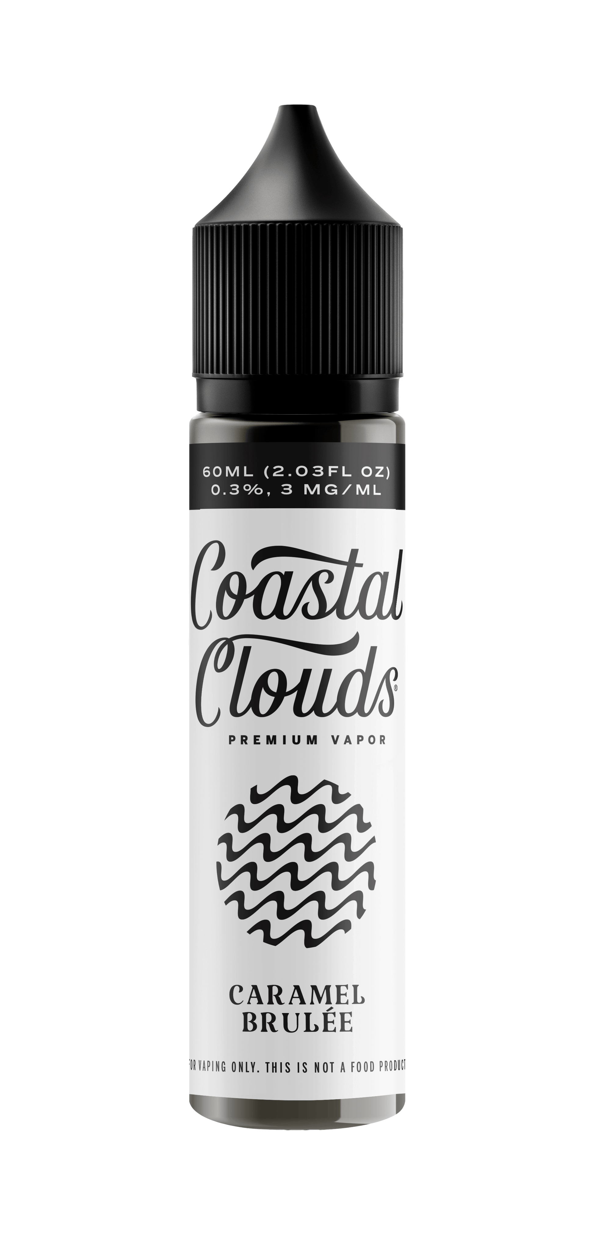 Caramel Brulee TF-Nic by Coastal Clouds Series 60mL Bottle