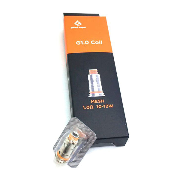 GeekVape G Coils Pod Formula 1.0ohm 5-Pack with packaging