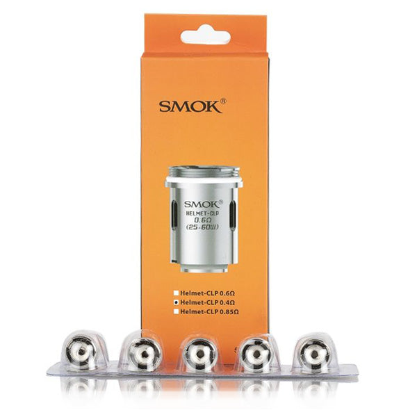 SMOK Helmet CLP Coils 0.6ohm 5-Pack with packaging
