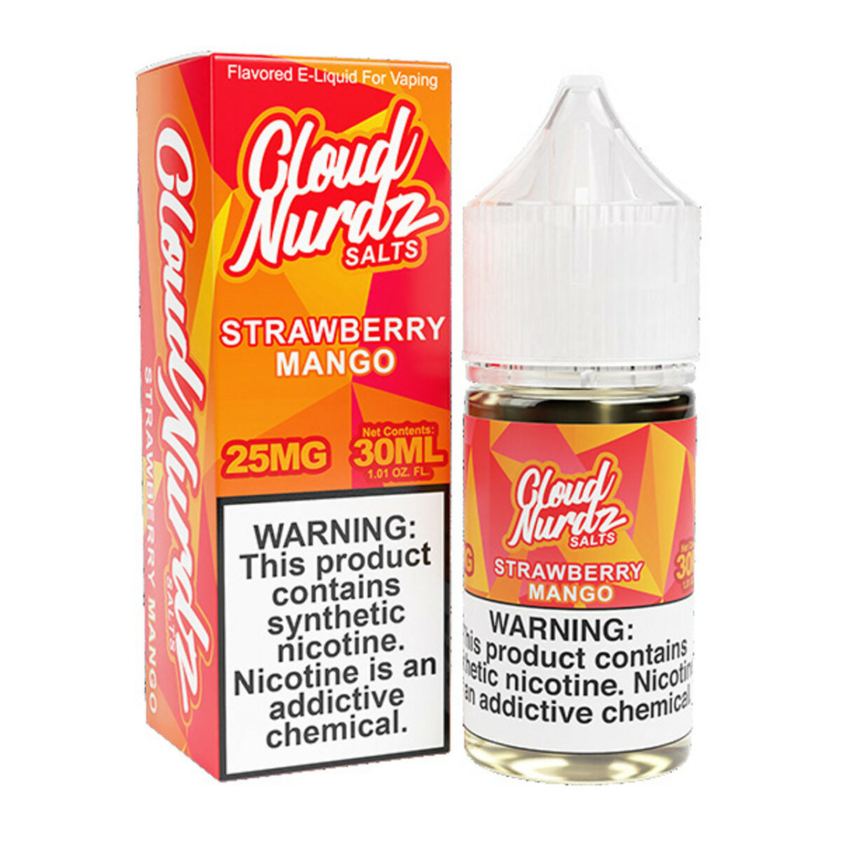 Strawberry Mango by Cloud Nurdz Salts Series 30mL with Packaging