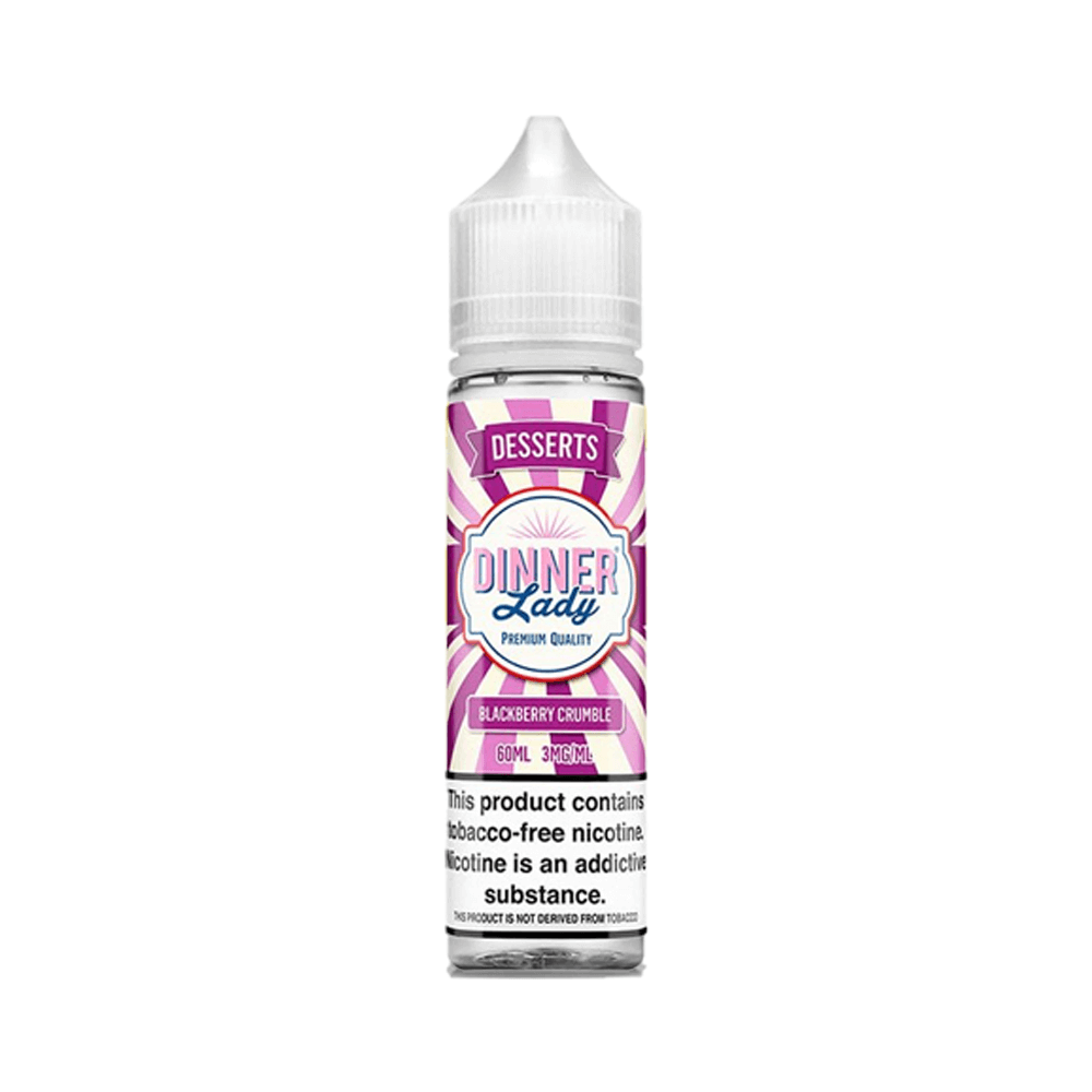 Blackberry Crumble By Dinner Lady Tobacco-Free Nicotine Series 60mL Bottle
