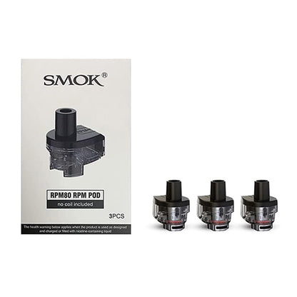 SMOK RPM80 Pods 3-Pack 2mL (EU-Edition) Rpm with packaging
