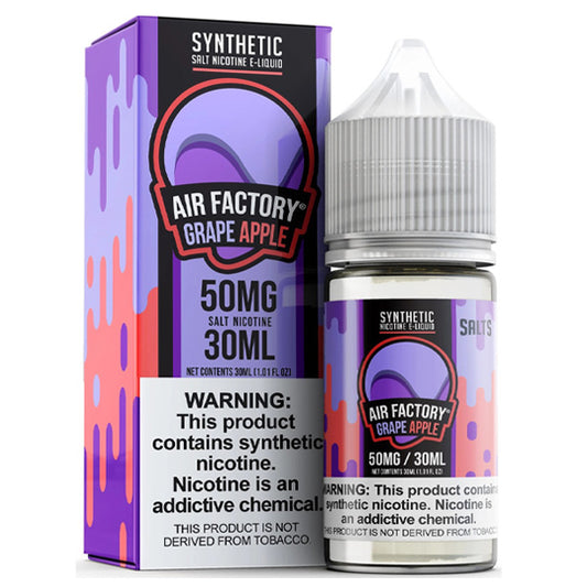 Grape Apple by Air Factory Salt Tobacco-Free Nicotine Series 30mL with Packaging