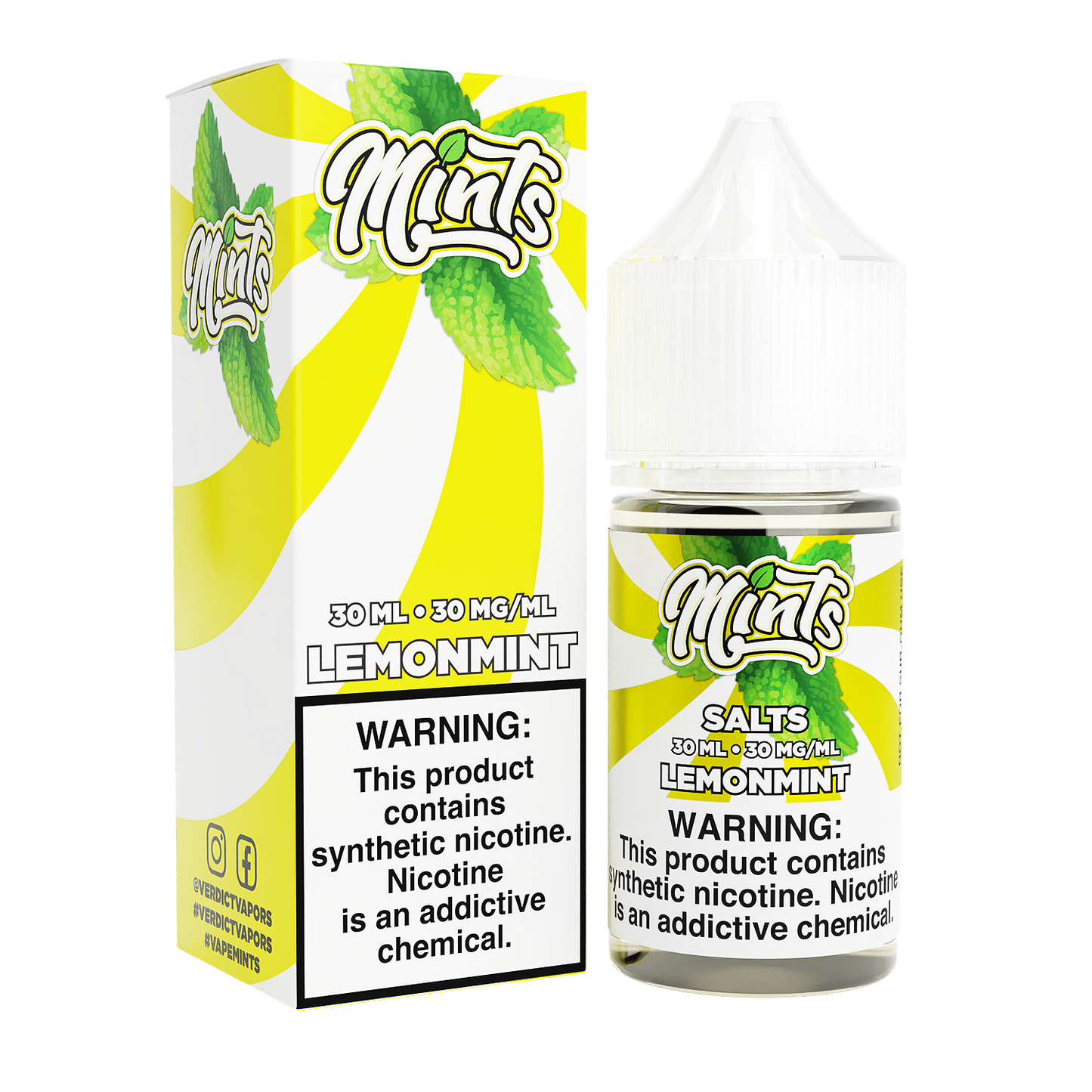 Lemonmint by Mints Salt Series 30mL