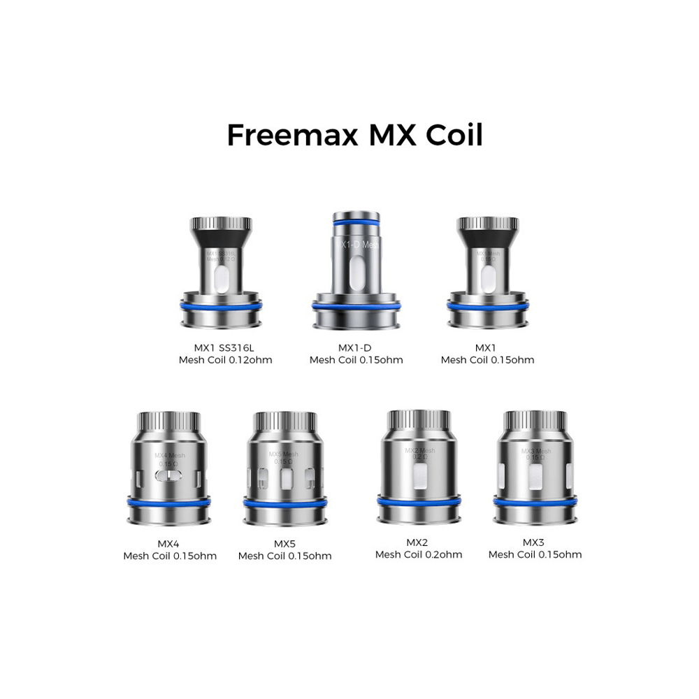 Freemax MX Mesh Coils 3-Pack Group Photo