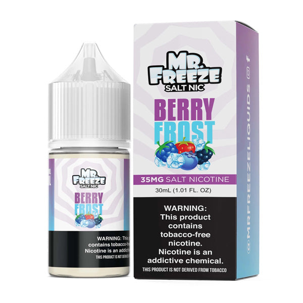 Berry Frost by Mr. Freeze Tobacco-Free Nicotine Salt Series 30mL with Packaging