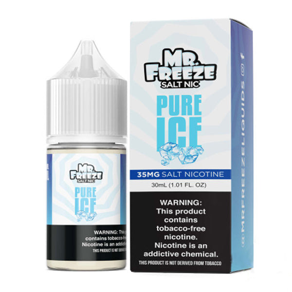 Pure Ice by Mr. Freeze Tobacco-Free Nicotine Salt Series 30mL with Packaging