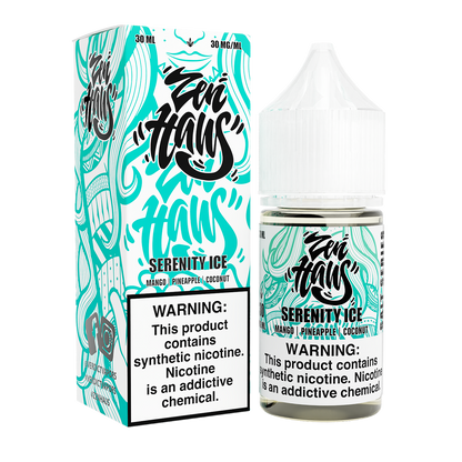 Serenity ICE by Zen Haus Salts Series 30ml with Packaging