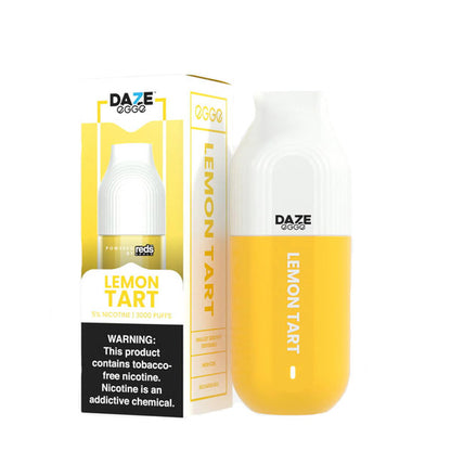 Daze Egge Disposable | 3000 Puffs | 7mL Lemon Tart	 with Packaging