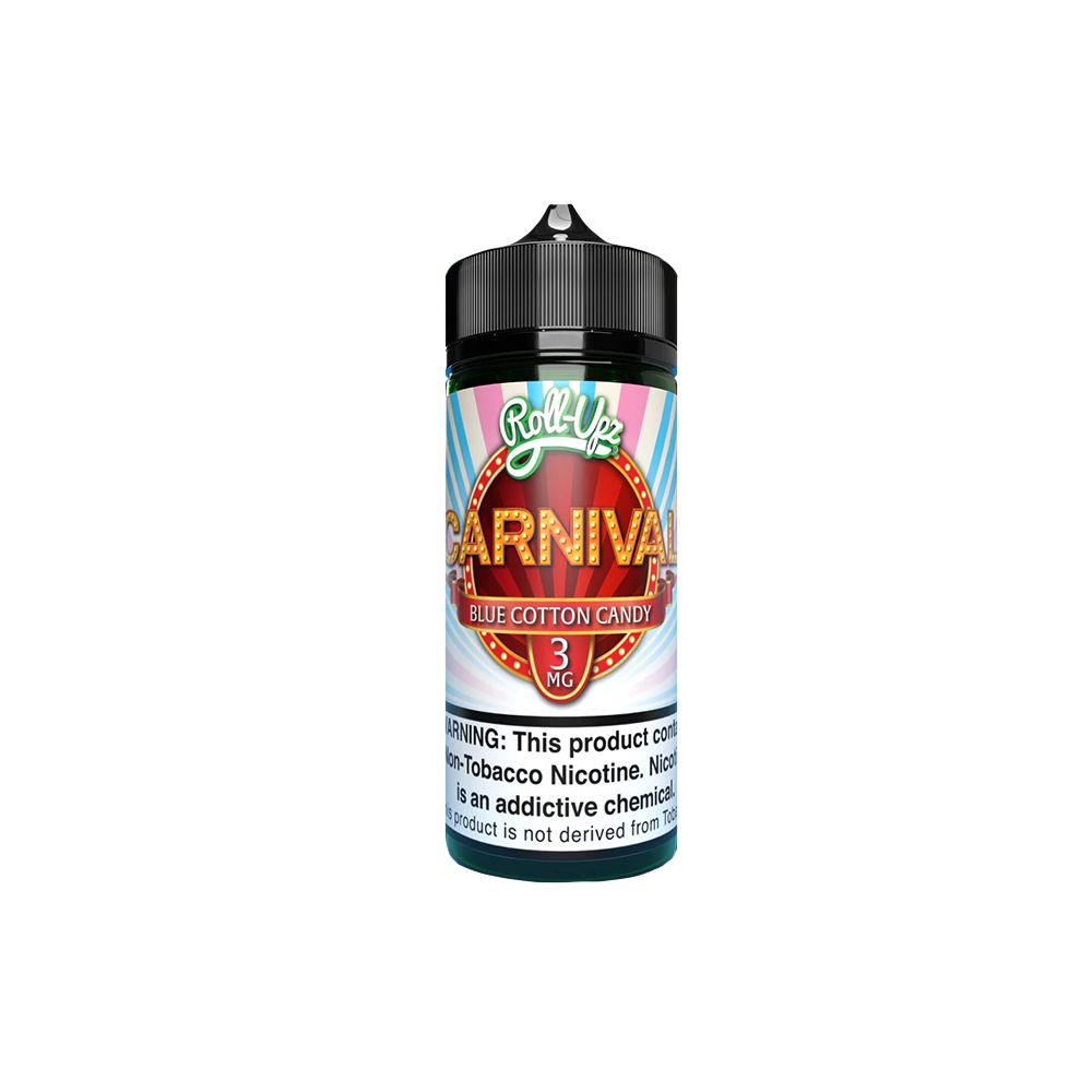 Carnival Cotton Candy TF- Nic by Juice Roll Upz Series 100mL Bottle