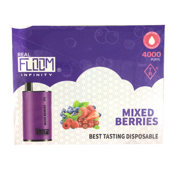 Floom Infinity Disposable | 4000 Puffs | 10mL Mixed Berries 