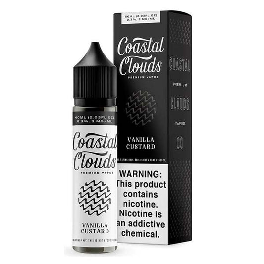 Vanilla Custard by Coastal Clouds Series 60mL with Packaging