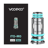 Voopoo ITO Coils m0 0.5ohm 5-Pack with packaging