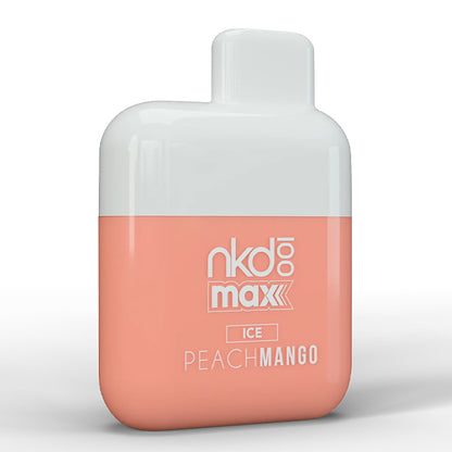 Naked100 Max Disposable 4500 Puffs 10mL Ice Peach Mango