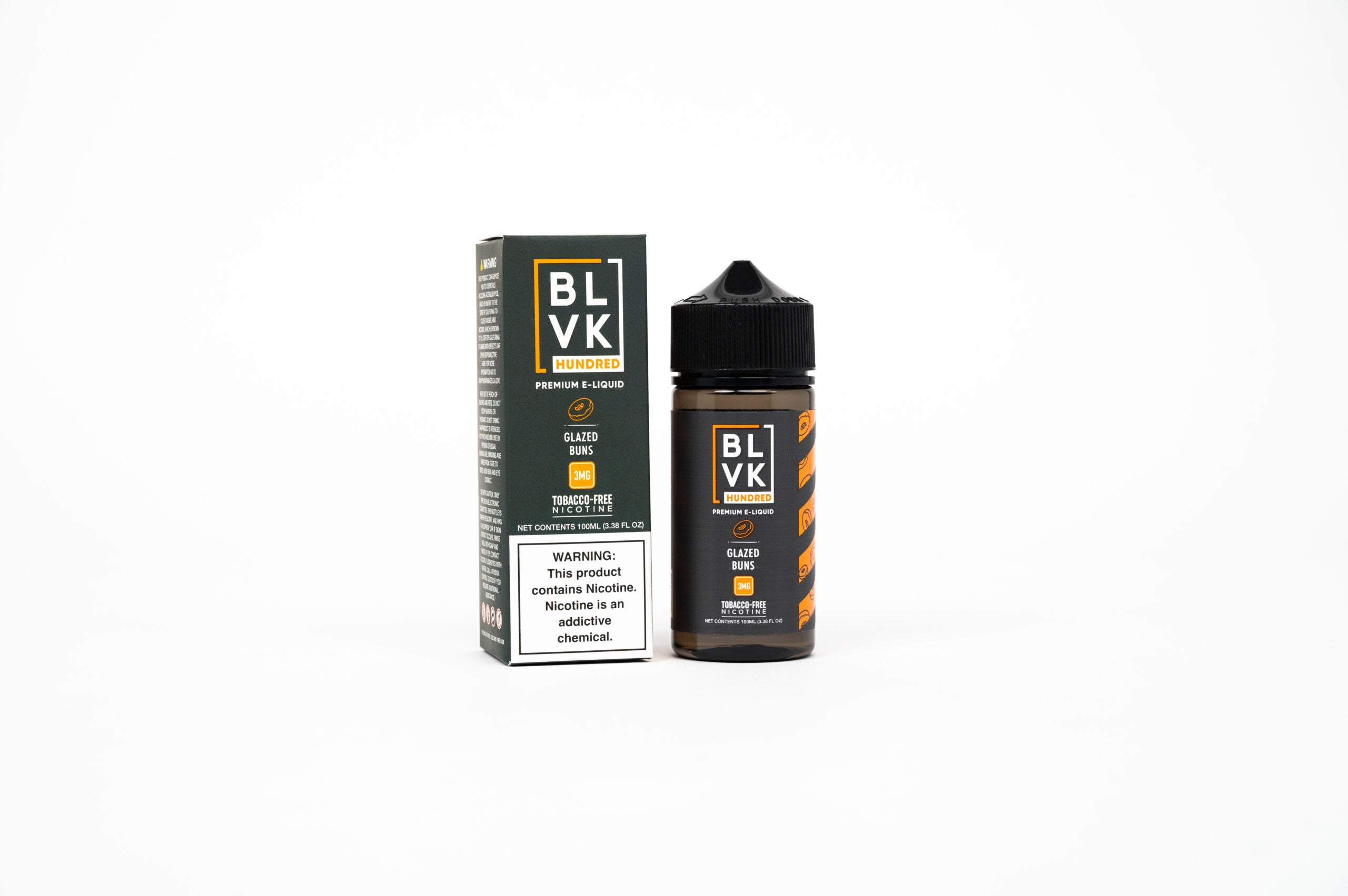 Glazed Donut by BLVK TF-Nic Series 100mL with Packaging