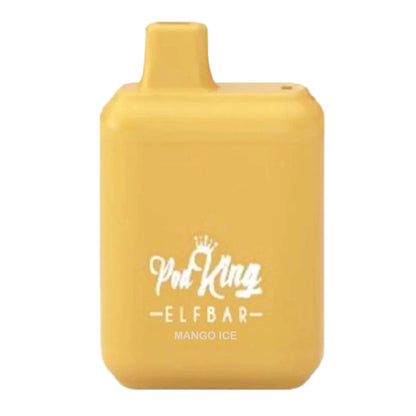 Elf Bar x Pod King XC5000 Disposable | 5000 Puffs | 13.5mL | 50mg Mango Ice