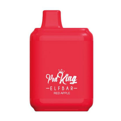 Elf Bar x Pod King XC5000 Disposable | 5000 Puffs | 13.5mL | 50mg Red Apple