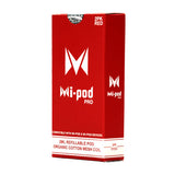 Mi-Pod Pro Replacement Pods 2mL 2-Pack red