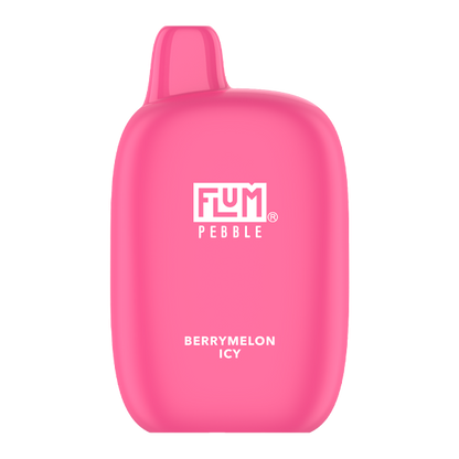 Flum Pebble Disposable | 6000 Puffs | 14mL Berrymelon Icy
