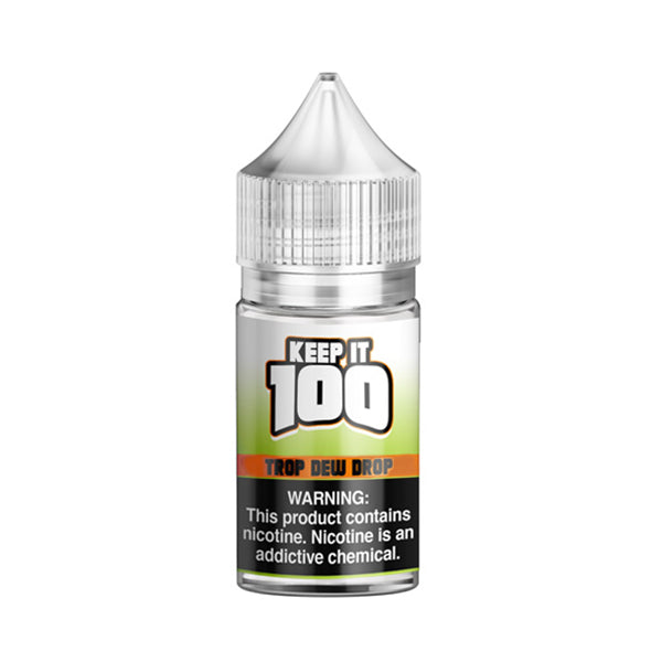 Trop Dew Drop by Keep It 100 Tobacco-Free Nicotine Salt Series 30mL Bottle