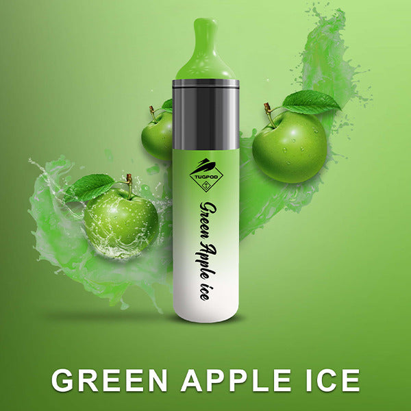 Tugpod EVO Disposable 4500 Puffs 10mL Green Apple Ice