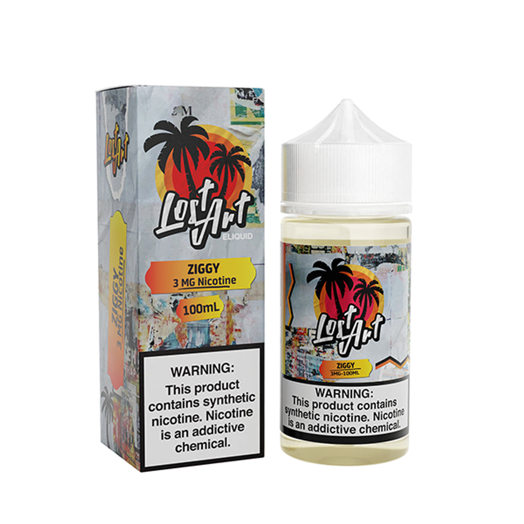 Ziggy by Lost Art Tobacco-Free Nicotine Series 100mL with Packaging