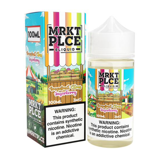 Grapefruit Citrus Sugarberry by MRKT PLCE Series 100mL with Packaging