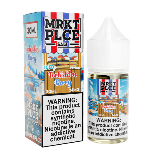Iced Forbidden Berry by MRKT PLCE Salts Series 30mL with Packaging