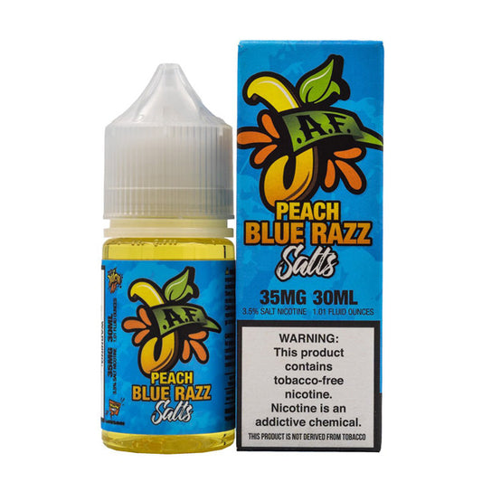 Peach Blue Razz by Juicy AF TFN Series 30mL with Packaging