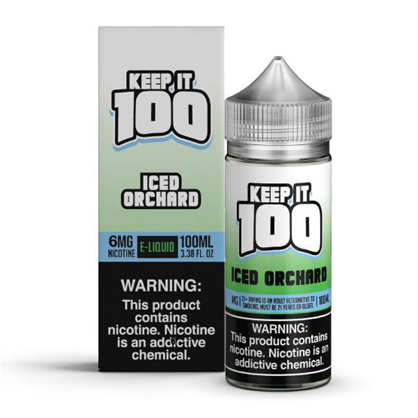 Iced Orchard by Keep It 100 Tobacco-Free Nicotine Series 100mL with Packaging