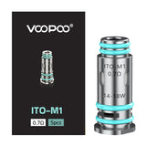 Voopoo ITO Coils m1 0.7ohm 5-Pack with packaging