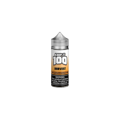 Harvest by Keep It 100 Tobacco-Free Nicotine Series 100mL Bottle
