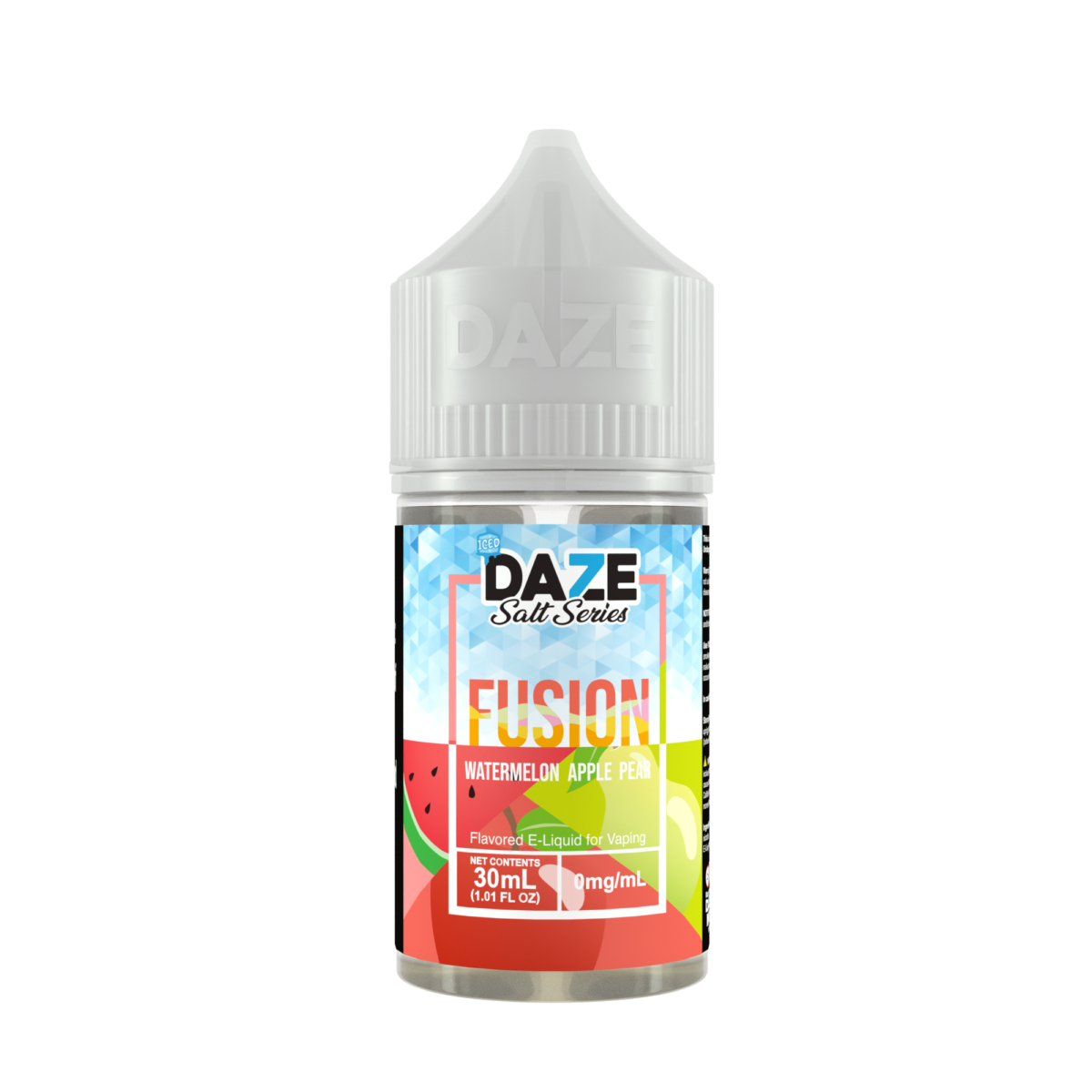 Watermelon Apple Pear Iced by 7Daze Fusion Salt 30mL Bottle