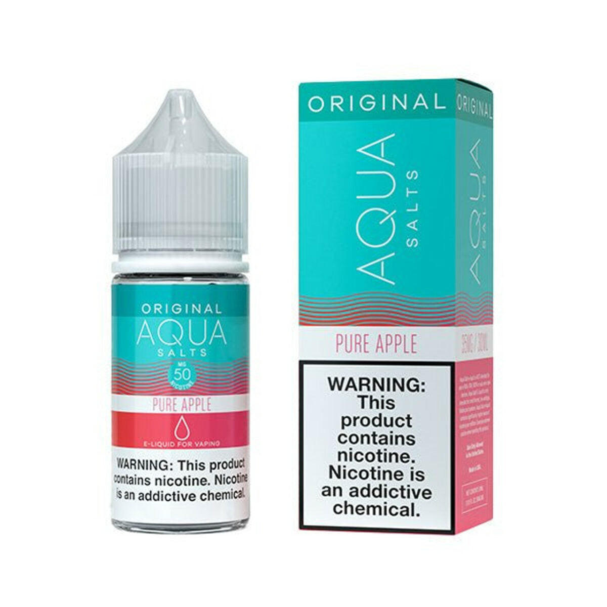 Pure Apple by Aqua Salts Series 30mL with Packaging