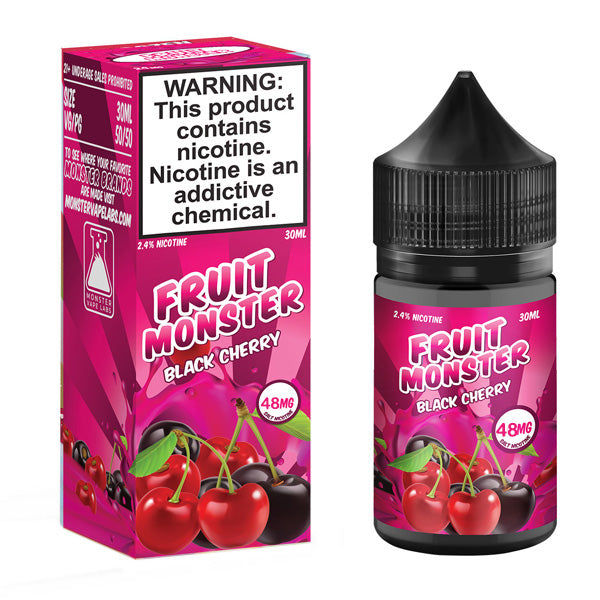 Black Cherry by Fruit Monster Salts 30mL with Packaging