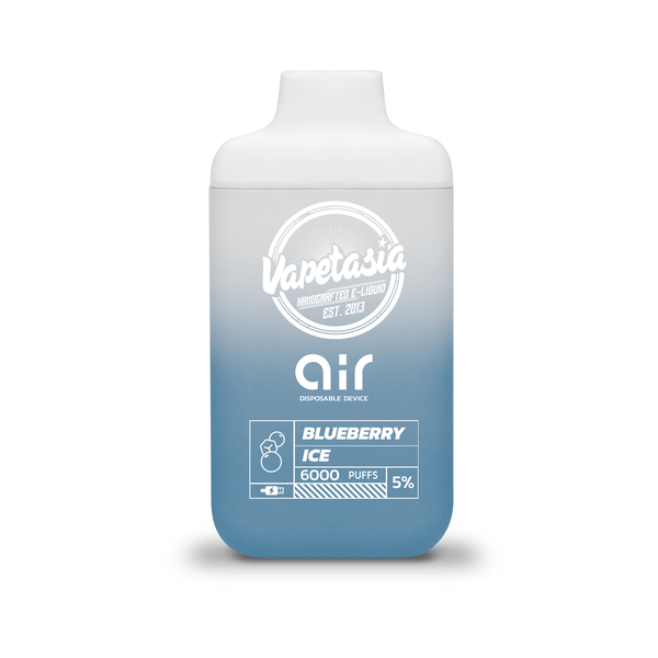 Vapetasia x Air Disposable 6000 Puffs | 11mL | 50mg Blueberry Ice