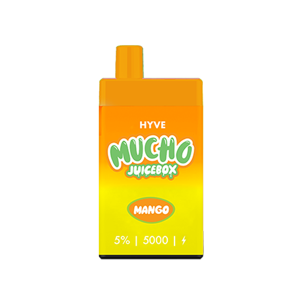 Mucho x Hyve Disposable | 5000 Puffs | 12mL | 50mg Mango