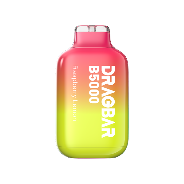 DRAGBAR B5000 Disposable | 5000 Puffs | 13mL | 50mg Raspberry Lemon