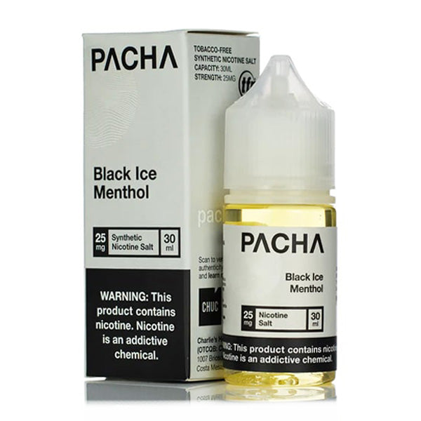 Black Ice Menthol by TFN Pachamama Salt Series 30mL with Packaging