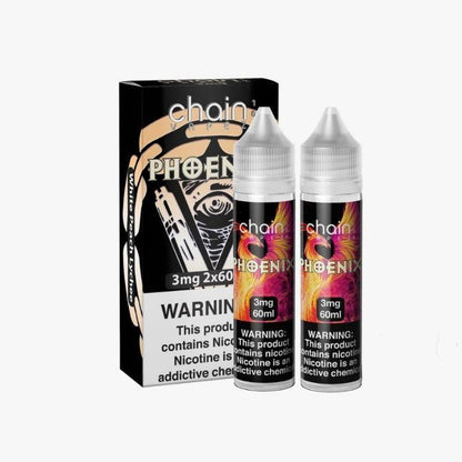 Phoenix by Chain Vapez 120mL (2x60mL) with Packaging