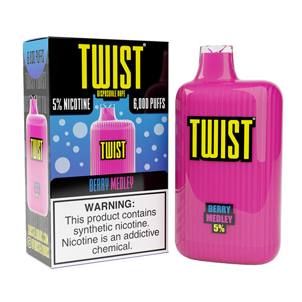 Twist Disposable 6000 | 15mL | 50mg Berry Medley
